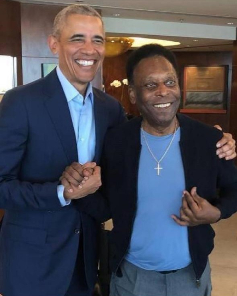 Obama e Pelé